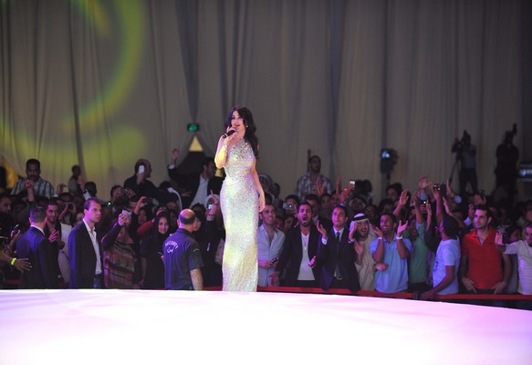 Haifa Wehbe & Nicole Scherzinger @ Dubai